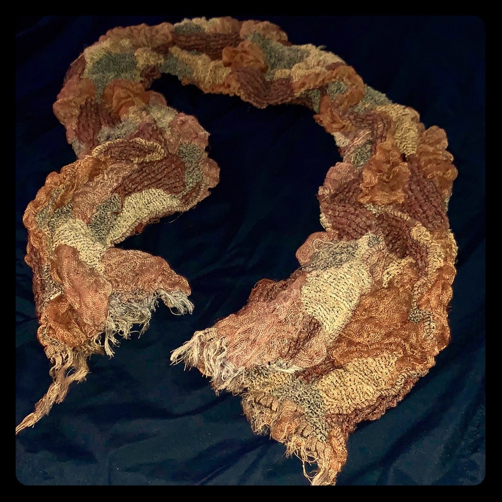  Multicolored handmade scarf ! Warm !